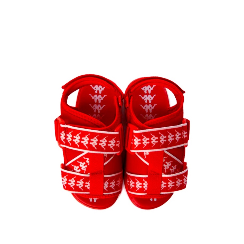 222 Banda Mitel 2 Kids Sandals -
Red White - Kappa USA